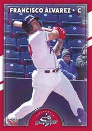2022 Choice Binghamton Rumble Ponies #1 Francisco Alvarez Front
