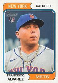 2023 Topps Heritage #388 Francisco lvarez Front