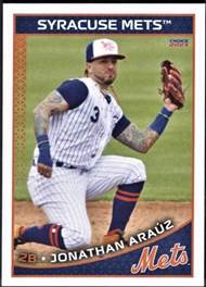 A baseball player on a baseball field

Description automatically generated