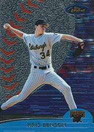 2000 Finest #52 Kris Benson Front