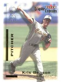 2001 Fleer Triple Crown #130 Kris Benson Front