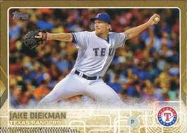 2015 Topps Update - Gold #US22 Jake Diekman Front