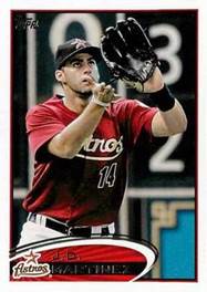 2012 Topps #457 J.D. Martinez Front