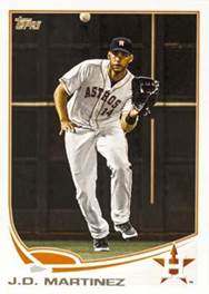 2013 Topps #377 J.D. Martinez Front