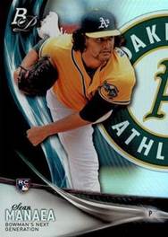 2016 Bowman Platinum - Next Generation #NG-20 Sean Manaea Front
