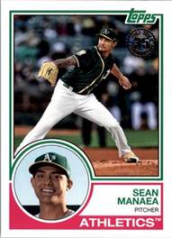 2018 Topps Update - 1983 Topps Baseball 35th Anniversary #83-30 Sean Manaea Front