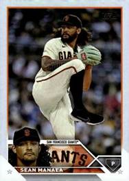 2023 Topps - Rainbow Foil #429 Sean Manaea Front