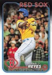 2024 Topps #594 Pablo Reyes Front