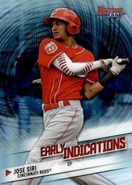 2018 Bowman's Best - Early Indications #EI-6 Jose Siri Front