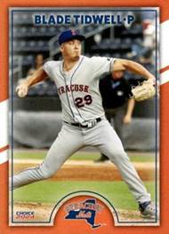 2024 Choice Syracuse Mets #16 Blade Tidwell Front