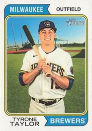 2023 Topps Heritage #291 Tyrone Taylor Front