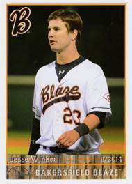 A baseball player in a white jersey

Description automatically generated