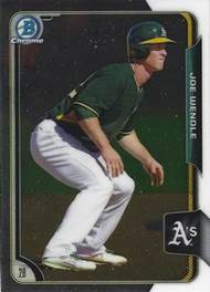 2015 Bowman Chrome - Prospects #BCP174 Joe Wendle Front